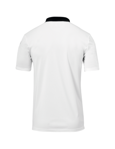 Uhlsport Offense 23 Polo Shirt - Blanc, Noir & Anthracite
