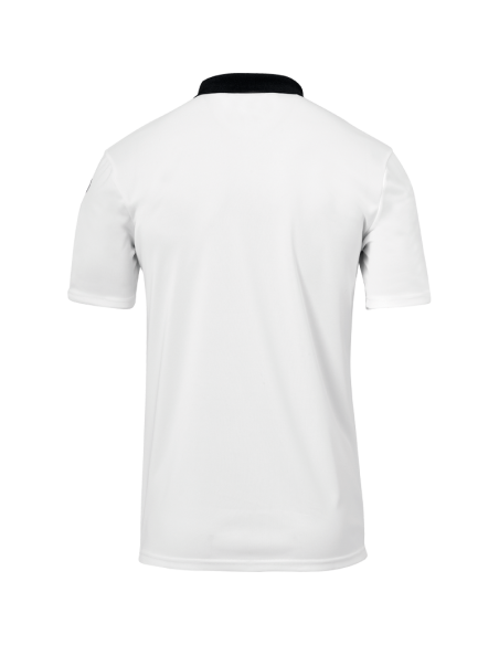 Uhlsport Offense 23 Polo Shirt - Blanc, Noir & Anthracite