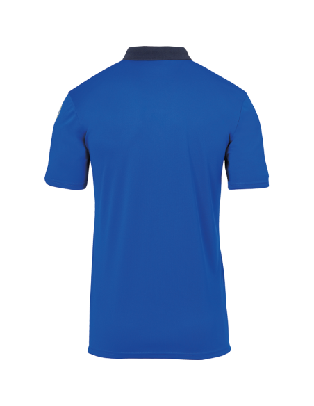 Uhlsport Offense 23 Polo Shirt - Azur, Marine & Blanc
