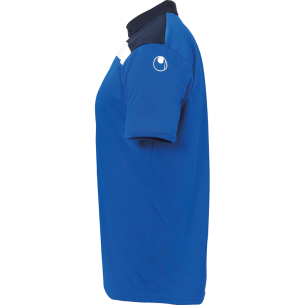 Uhlsport Offense 23 Polo Shirt - Azur, Marine & Blanc 2