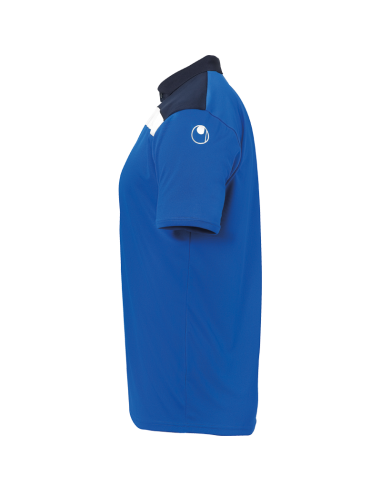 Uhlsport Offense 23 Polo Shirt - Azur, Marine & Blanc