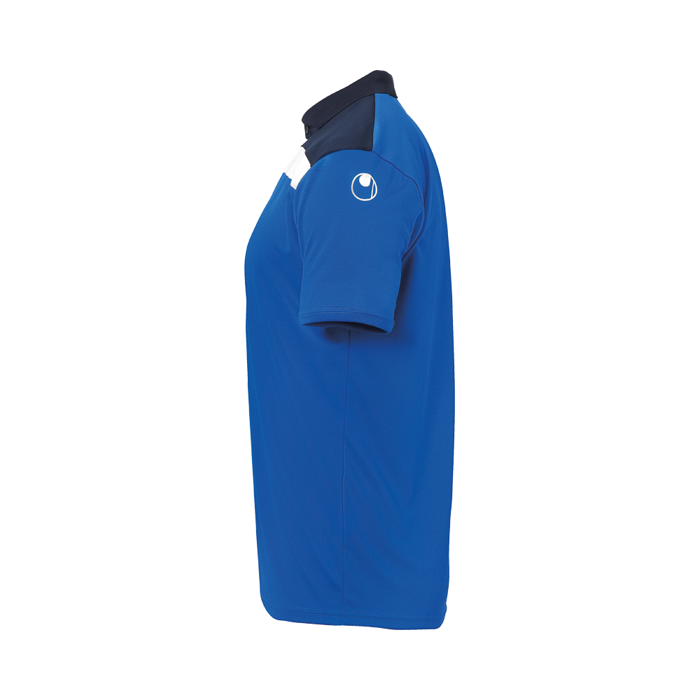 Uhlsport Offense 23 Polo Shirt - Azur, Marine & Blanc
