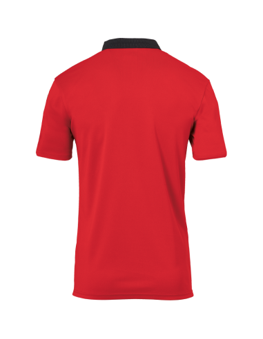 Uhlsport Offense 23 Polo Shirt - Rouge, Noir & Blanc