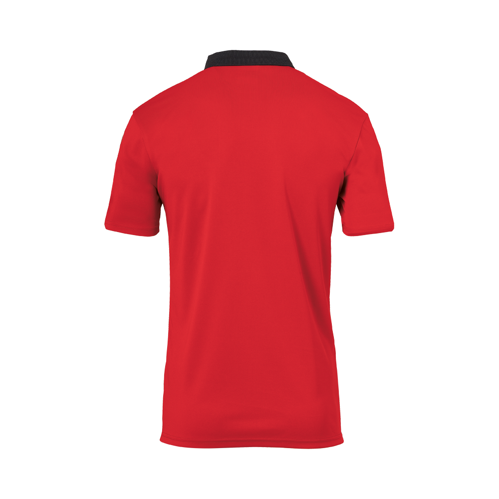 Uhlsport Offense 23 Polo Shirt - Rouge, Noir & Blanc