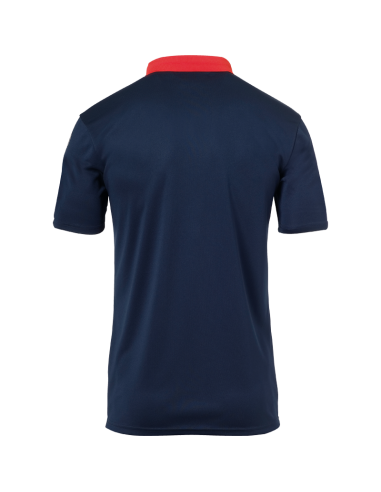 Uhlsport Offense 23 Polo Shirt - Marine, Rouge & Blanc