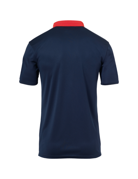 Uhlsport Offense 23 Polo Shirt - Marine, Rouge & Blanc
