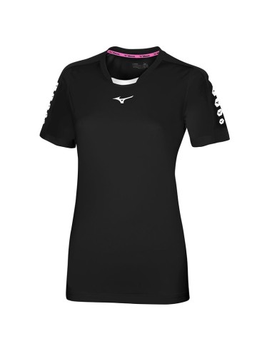 Mizuno Soukyu Shirt - Femme - Noir