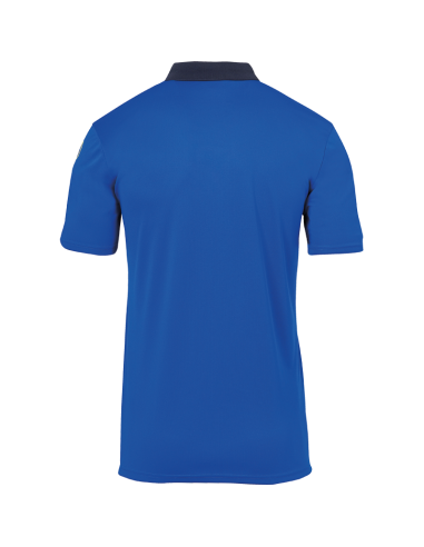 Uhlsport Offense 23 Polo Shirt - Azur, Marine & Jaune Citron