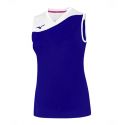 Mizuno Authentic Myou NS Shirt - Femme - Royal & Blanc