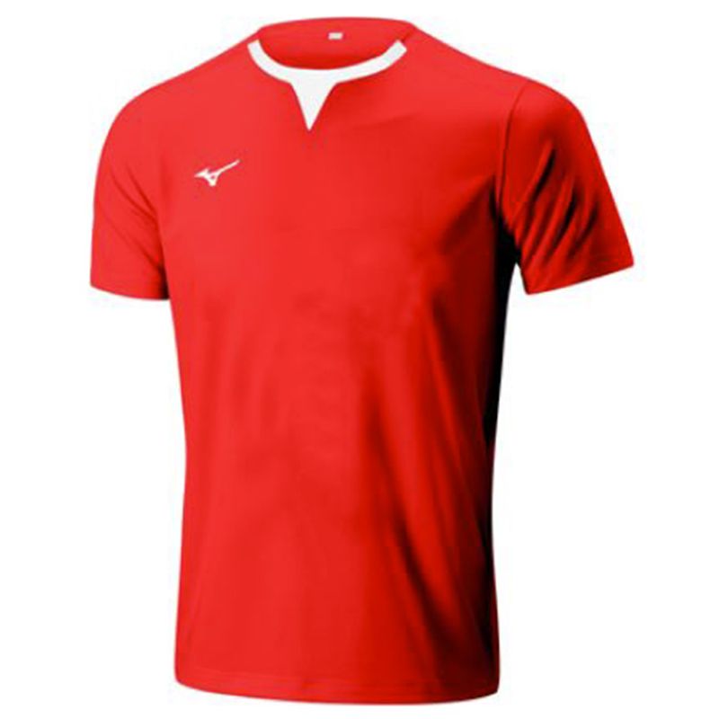 Mizuno Authentic Rugby Shirt - Rouge