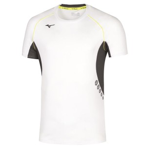 Mizuno Premium JPN Tee - Blanc & Noir