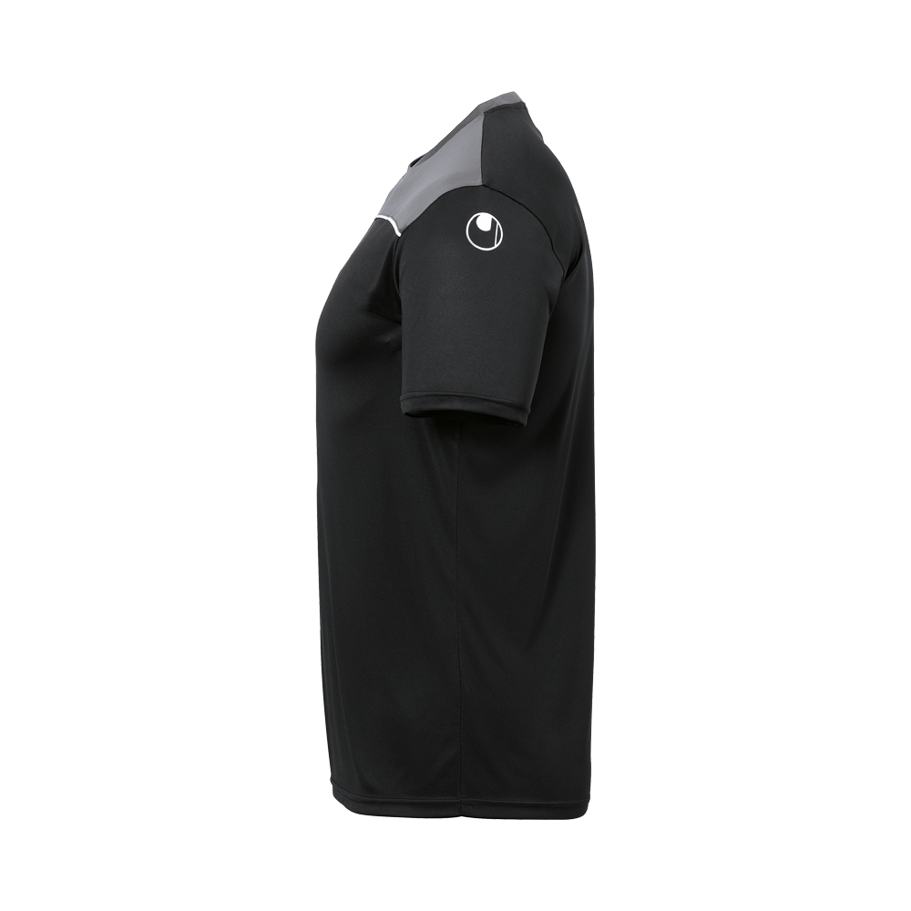 Uhlsport Offense 23 Poly Shirt - Noir, Anthracite & Blanc