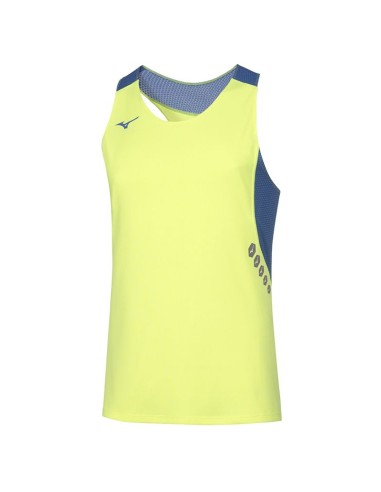 Mizuno Premium JPN Singlet - Jaune & Royal