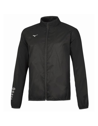 Mizuno Authentic Rain Jacket - Noir & Jaune