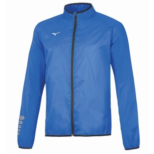 Mizuno Authentic Rain Jacket - Royal & Marine
