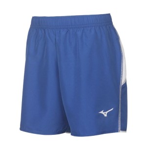 Mizuno Authentic Split Short Kid - Royal & Blanc