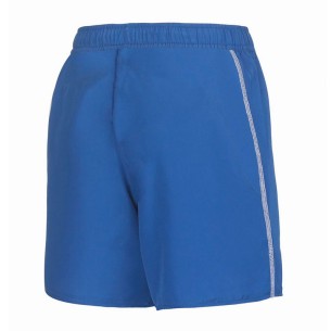 Mizuno Authentic Split Short Kid - Royal & Blanc 2