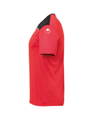 Uhlsport Offense 23 Poly Shirt - Rouge, Noir & Blanc