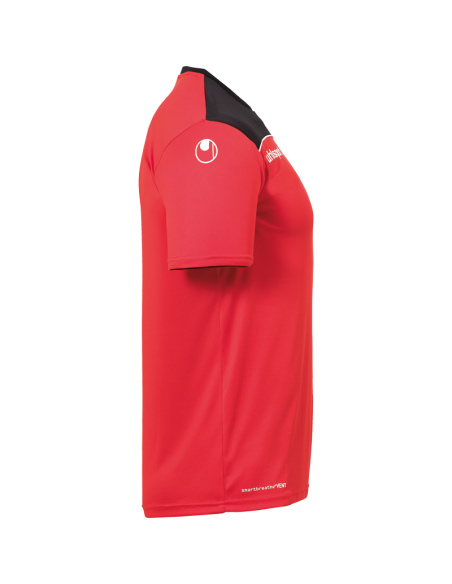 Uhlsport Offense 23 Poly Shirt - Rouge, Noir & Blanc