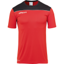 Uhlsport Offense 23 Poly Shirt - Rouge, Noir & Blanc