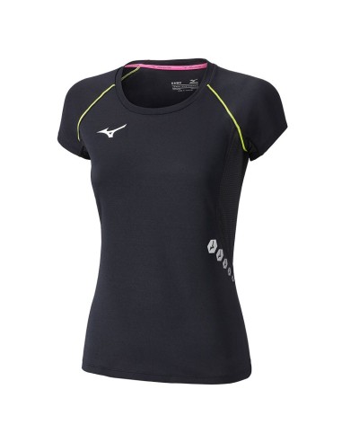 Mizuno Premium JPN Tee Femme - Noir