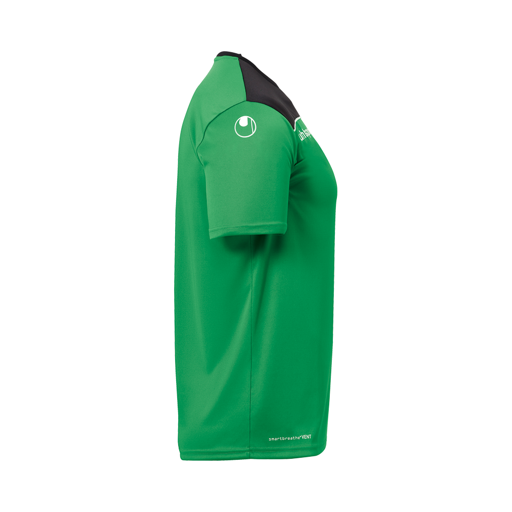 Uhlsport Offense 23 Poly Shirt - Vert, Noir & Blanc