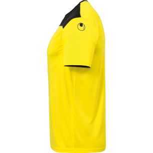 Uhlsport Offense 23 Poly Shirt - Jaune Citron, Noir & Anthracite 2