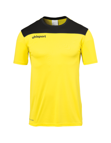 Uhlsport Offense 23 Poly Shirt - Jaune Citron, Noir & Anthracite