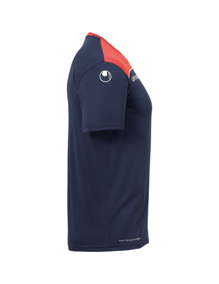 Uhlsport Offense 23 Poly Shirt - Marine, Rouge & Blanc
