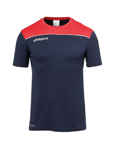 Uhlsport Offense 23 Poly Shirt - Marine, Rouge & Blanc