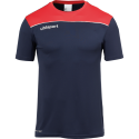 Uhlsport Offense 23 Poly Shirt - Marine, Rouge & Blanc