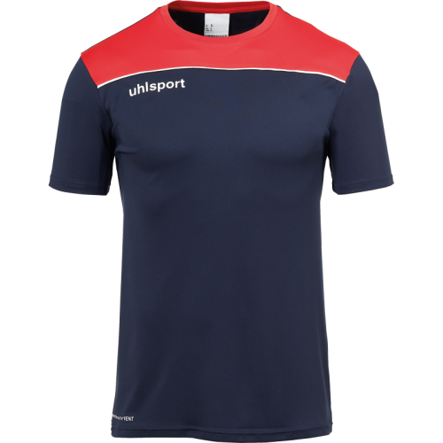 Uhlsport Offense 23 Poly Shirt - Marine, Rouge & Blanc