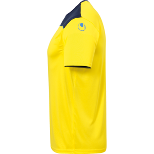 Uhlsport Offense 23 Poly Shirt - Jaune Citron, Marine & Azur 2
