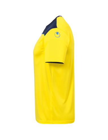 Uhlsport Offense 23 Poly Shirt - Jaune Citron, Marine & Azur