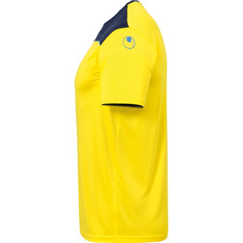 Uhlsport Offense 23 Poly Shirt - Jaune Citron, Marine &amp; Azur