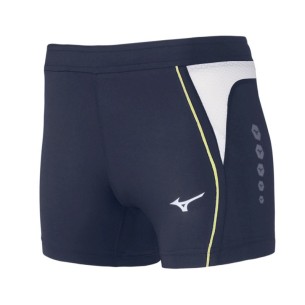 Mizuno Premium JPN Short Tight Femme - Marine