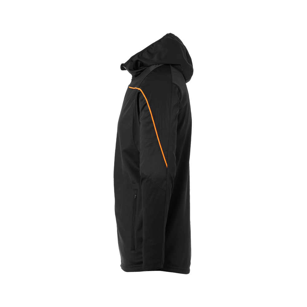 Uhlsport uhlsport Stream 22 Track Hood Jacket Homme M Noir/orange fluo 