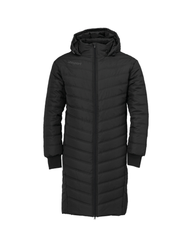 Uhlsport Essential Winter Bench Jacket - Noir & Anthracite