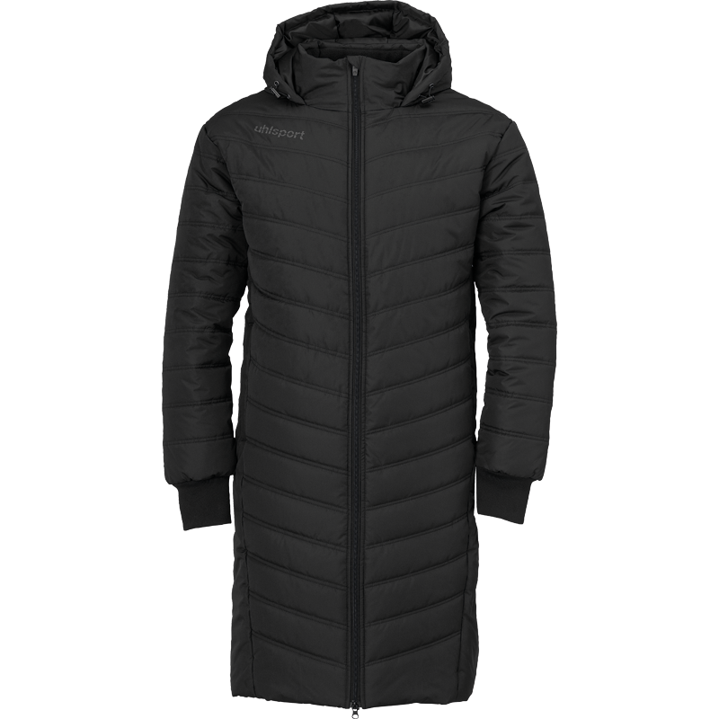 Uhlsport Essential Winter Bench Jacket - Noir & Anthracite