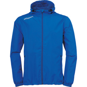 Uhlsport Essential Rain Jacket - Azur & Blanc