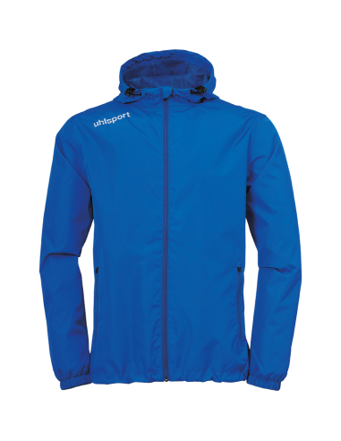 Uhlsport Essential Rain Jacket - Azur & Blanc