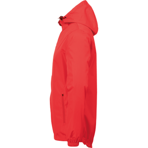 Uhlsport Essential Rain Jacket - Rouge & Blanc 2