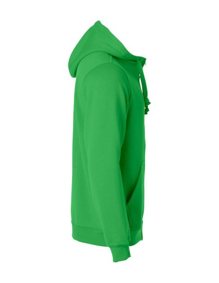 Basic Hoody Full Zip - Vert Pomme