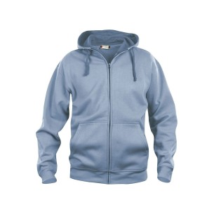 Basic Hoody Full Zip - Bleu Pâle