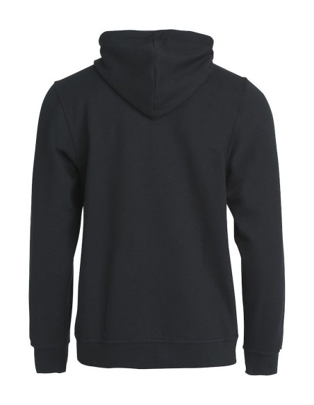Basic Hoody Full Zip - Noir