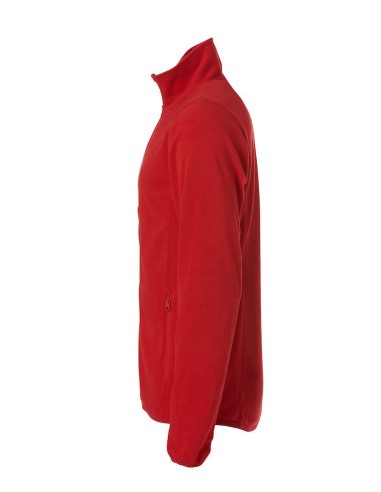 Basic Micro Fleece Jacket - Rouge