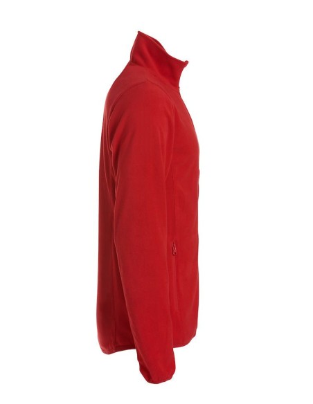 Basic Micro Fleece Jacket - Rouge