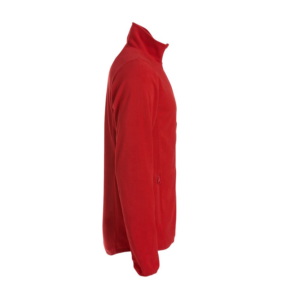 Basic Micro Fleece Jacket - Rouge