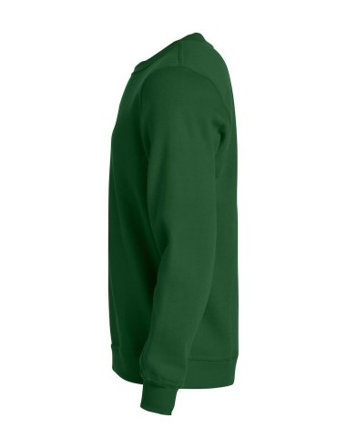 Basic Roundneck - Vert Bouteille