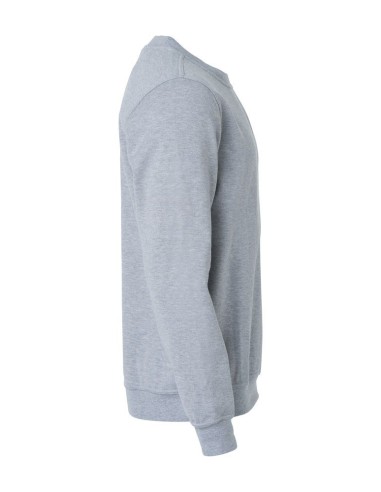 Basic Roundneck - Gris Mélange